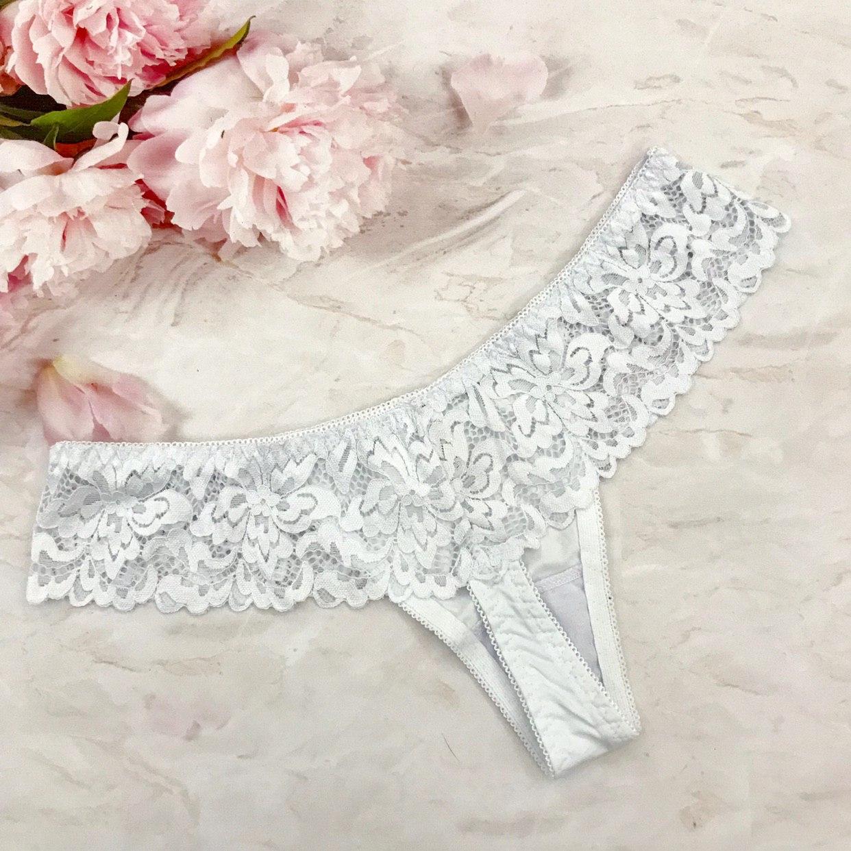 Красивые женские кружевные стринги фирмы Biweier — изображение 4